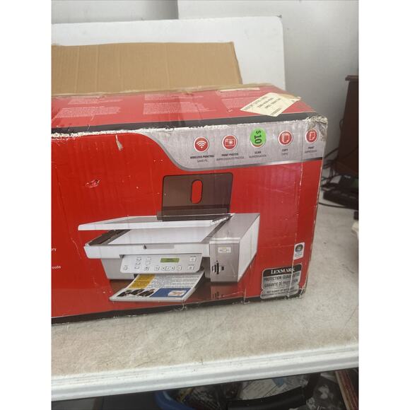 Lexmark X4550 All-In-One Wireless Inkjet Printer - Picture 4 of 8